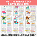 church school agenda template editable